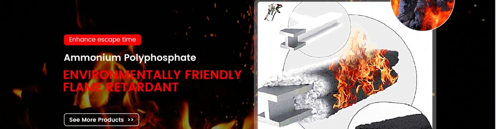 गुणवत्ता अमोनियम पॉलीफॉस्फेट लौ रिटार्डेंट कारखाना